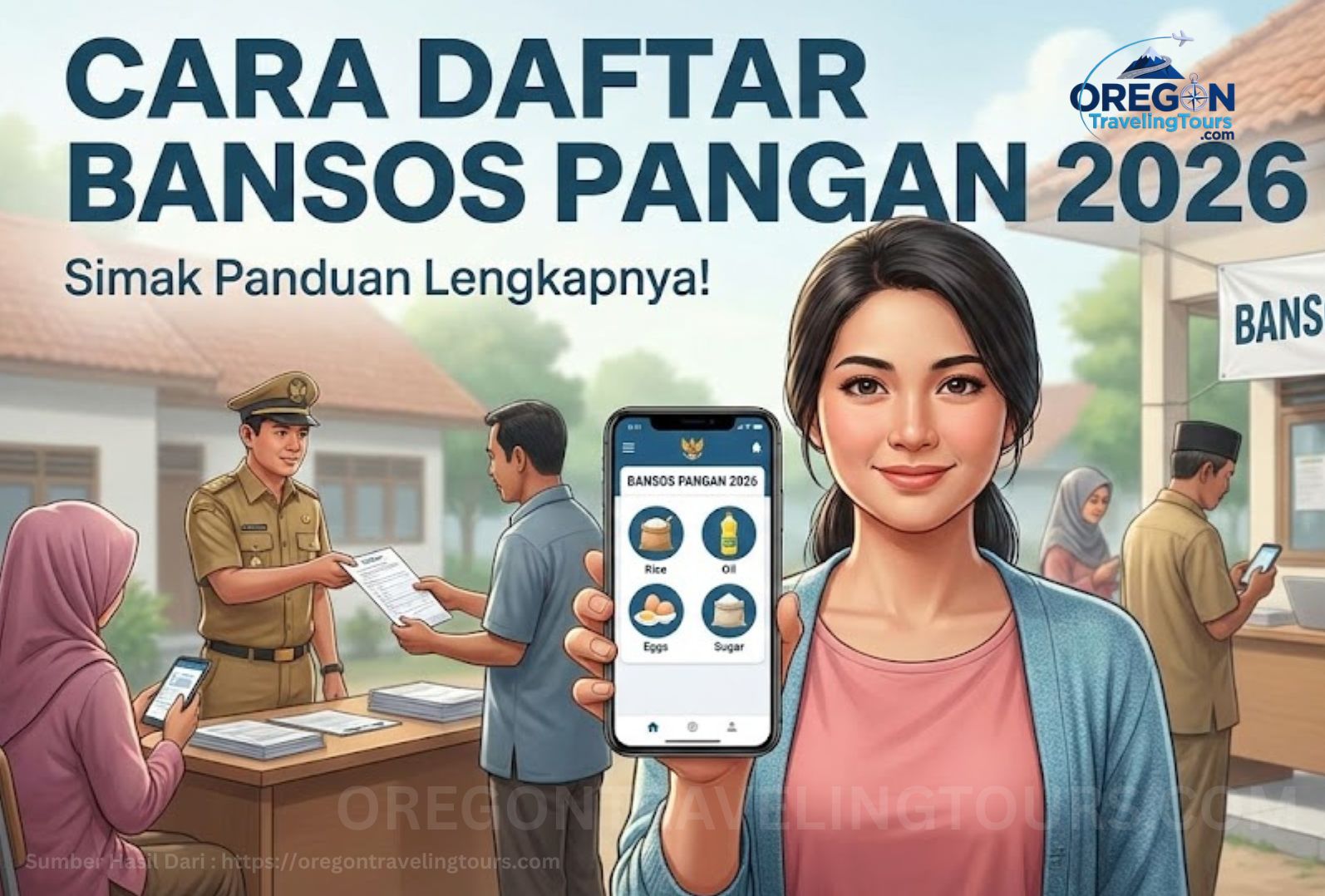 Cara Daftar Bansos Pangan 2026 Lewat HPX Lengkap dan Syarat Terbaru