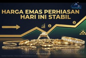 Harga Emas Perhiasan Hari Ini Stabil