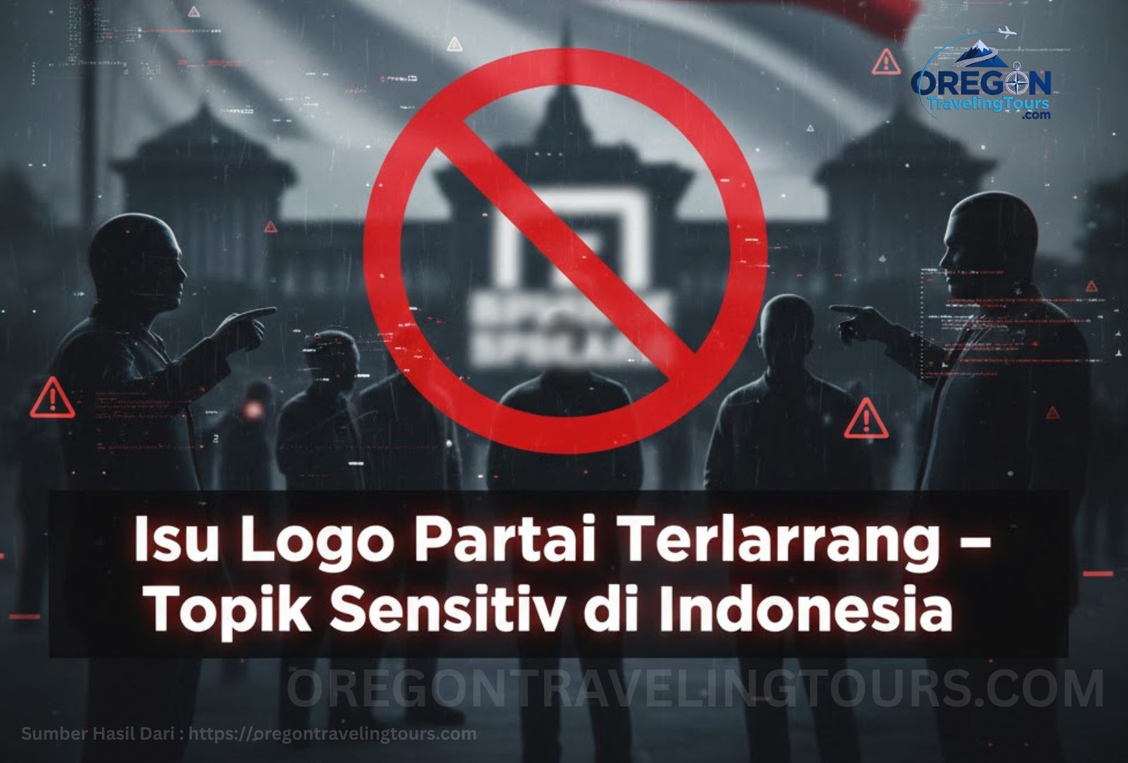 Isu Logo Partai Terlarang Topik Sensitif di Indonesia