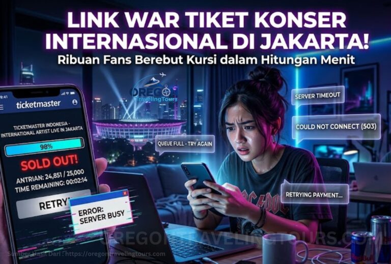 Link War Tiket Konser Internasional di Jakarta Tips Menang Antrean