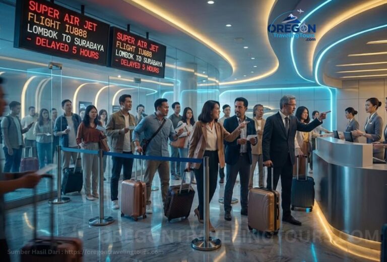 Super Air Jet Rute Lombok-Surabaya Delay 5 Jam, Penumpang Protes