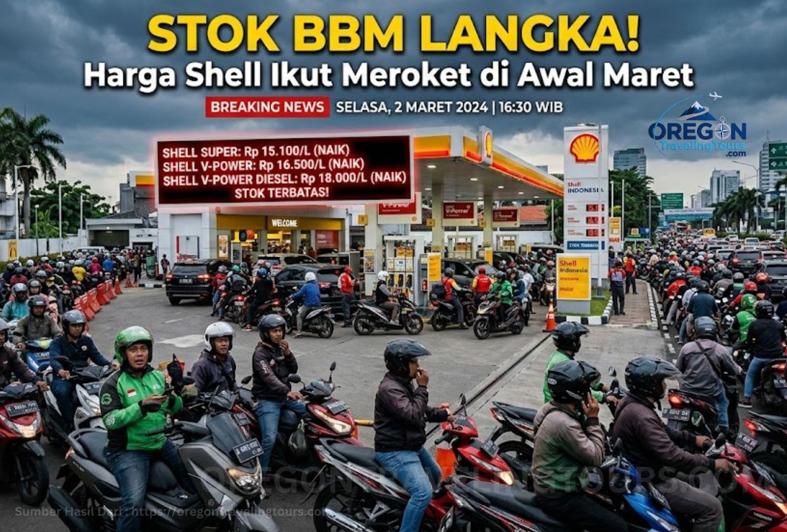Stok BBM Langka, Harga Shell Ikut Meroket di Awal Maret 2026: Cek Faktanya!