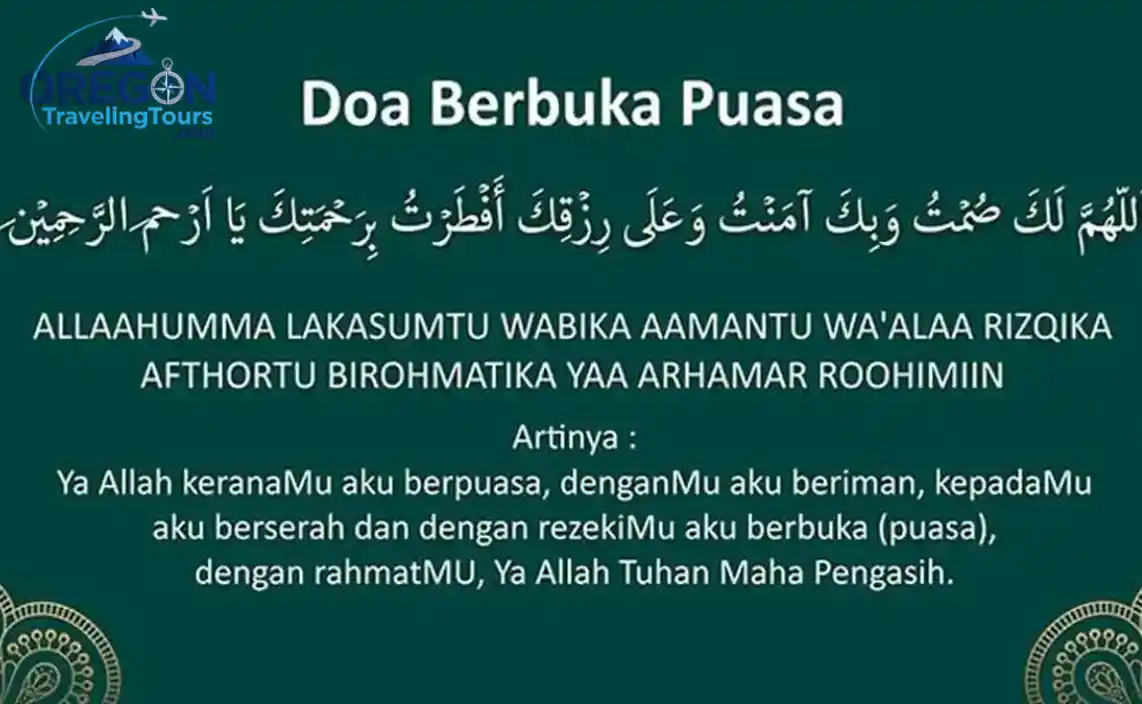 Doa Buka Puasa Ramadhan 2026: Bacaan Lengkap